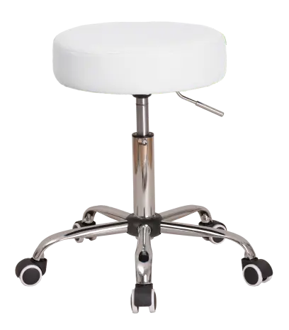 LZ 21SP židle lékařská, HR sedák, ekokůže bílá